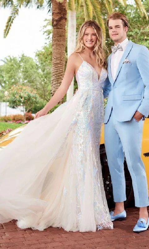 Long Sequin Prom Dress: Tiffany 16944 Tunics Evening elegant