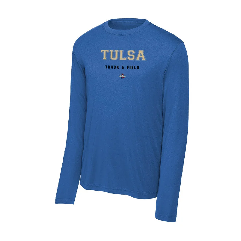 Tulsa - NCAA Women's Track & Field : Anaya Little - Activewear Long Sleeve T-Shirt-- Faux Fur Fabric Real Fur Fabric Shearling Fabric Tulsa - NCAA Women's Track & Field : Anaya Little - Activewear Long Sleeve T-Shirt-- Faux Fur Fabric Real Fur Fabric Shearling Fabric