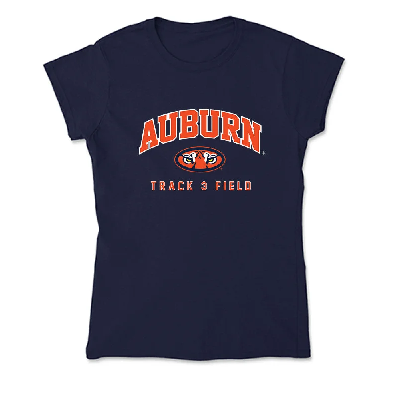 Auburn - NCAA Women's Track & Field : Chante Clinkscale - Soft Style Women’s T-Shirt-- Denim Fabric Leather Fabric Suede Fabric Auburn - NCAA Women's Track & Field : Chante Clinkscale - Soft Style Women’s T-Shirt-- Denim Fabric Leather Fabric Suede Fabric