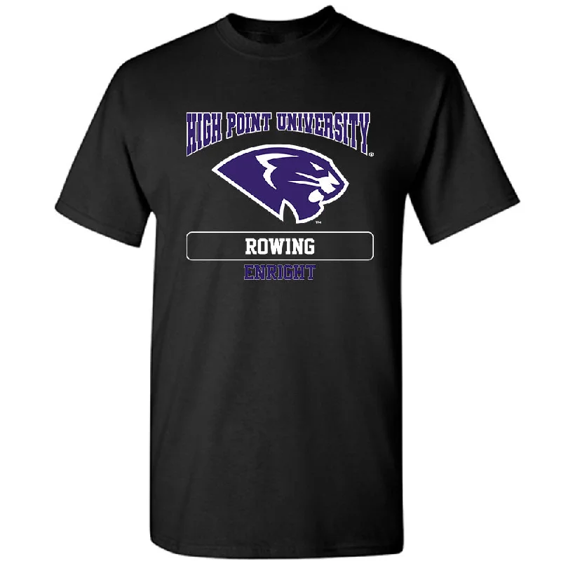 High Point - NCAA Women's Rowing : Caitlin Enright - T-Shirt-- V-Neck T-Shirt Long Sleeve Cotton High Point - NCAA Women's Rowing : Caitlin Enright - T-Shirt-- V-Neck T-Shirt Long Sleeve Cotton