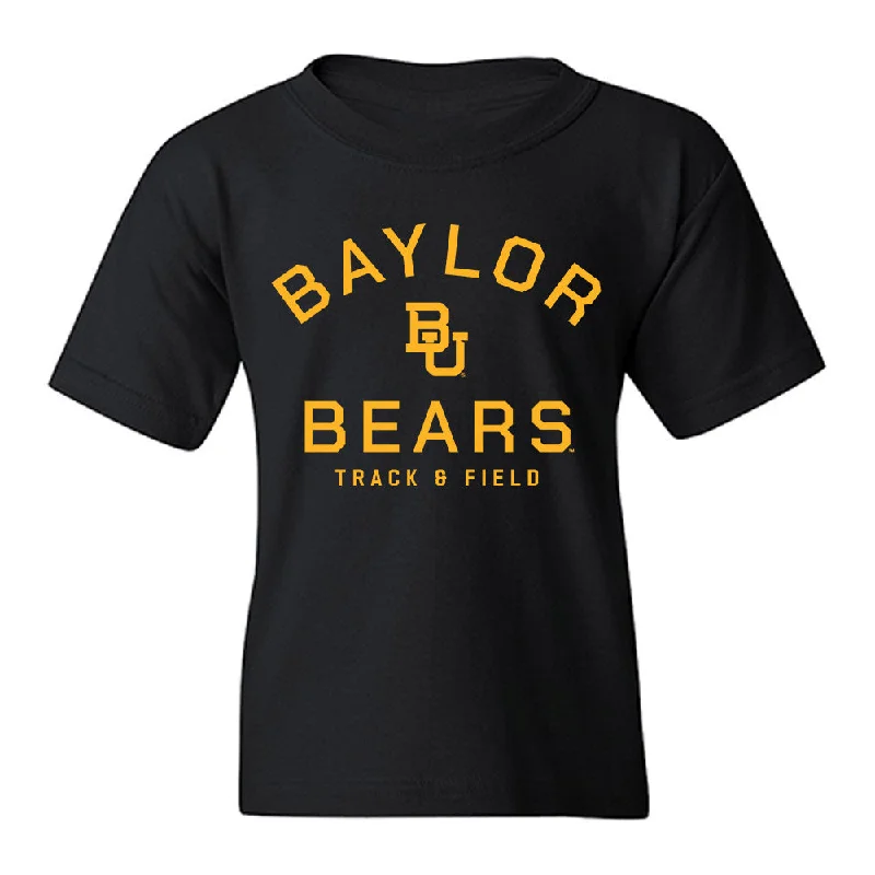 Baylor - NCAA Women's Track & Field : Audrey Williamson - Classic Shersey Youth T-Shirt-- Striped Floral Plaid
