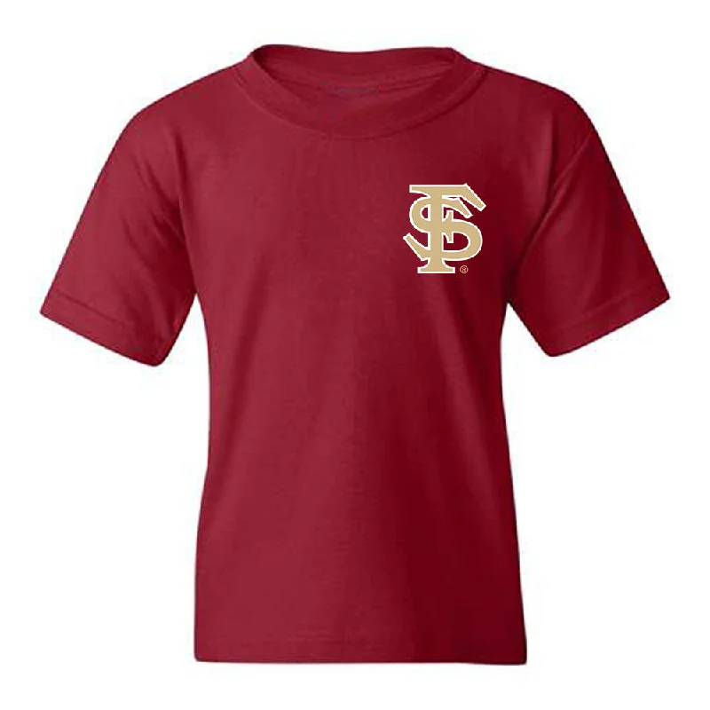 FSU - NCAA Women's Track & Field : Zee Curtis - Replica Shersey Youth T-Shirt-- Chenille Blend Fleece Blend Nylon Blend FSU - NCAA Women's Track & Field : Zee Curtis - Replica Shersey Youth T-Shirt-- Chenille Blend Fleece Blend Nylon Blend