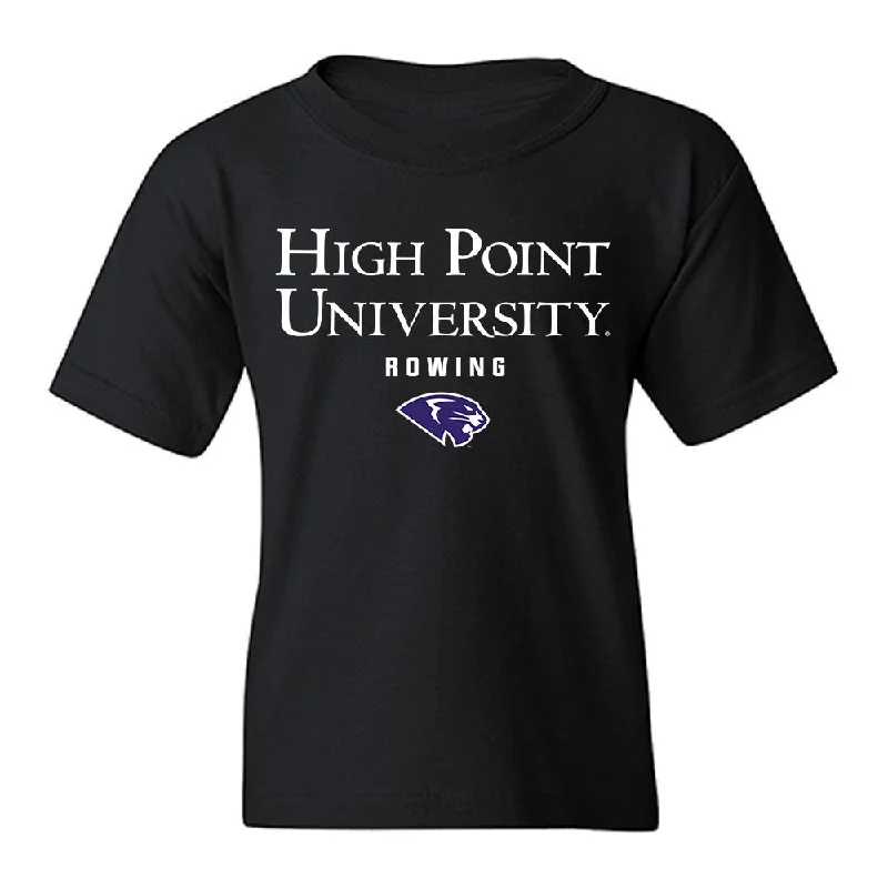 High Point - NCAA Women's Rowing : Caitlin Enright - Youth T-Shirt-- Houndstooth Herringbone Solid High Point - NCAA Women's Rowing : Caitlin Enright - Youth T-Shirt-- Houndstooth Herringbone Solid