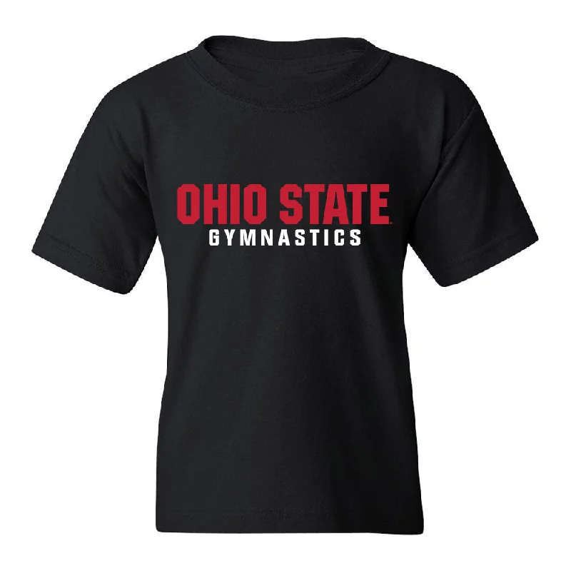 Ohio State - NCAA Women's Gymnastics : Tory Vetter - Youth T-Shirt-- Front Pockets Side Pockets Patch Pockets Ohio State - NCAA Women's Gymnastics : Tory Vetter - Youth T-Shirt-- Front Pockets Side Pockets Patch Pockets