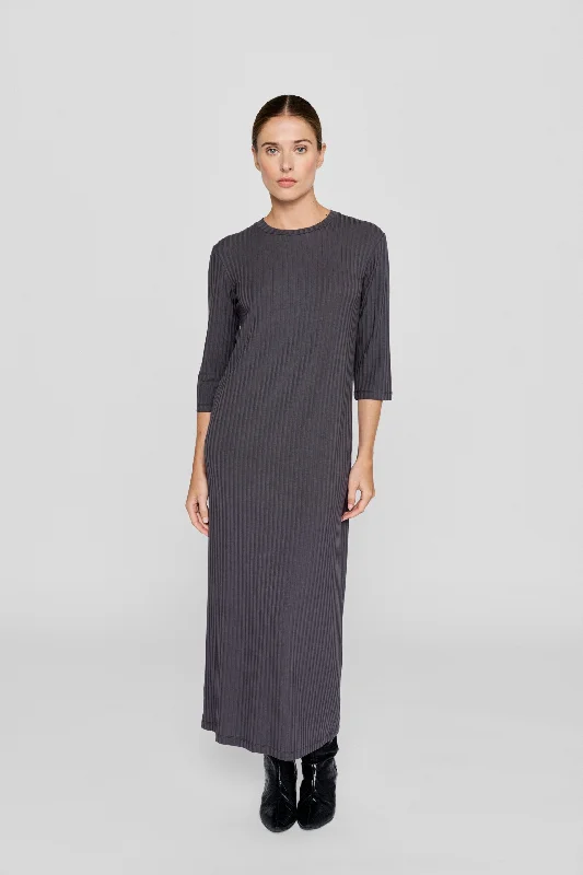 Residus Base Dress Onyx Tunics Fashionable trendy