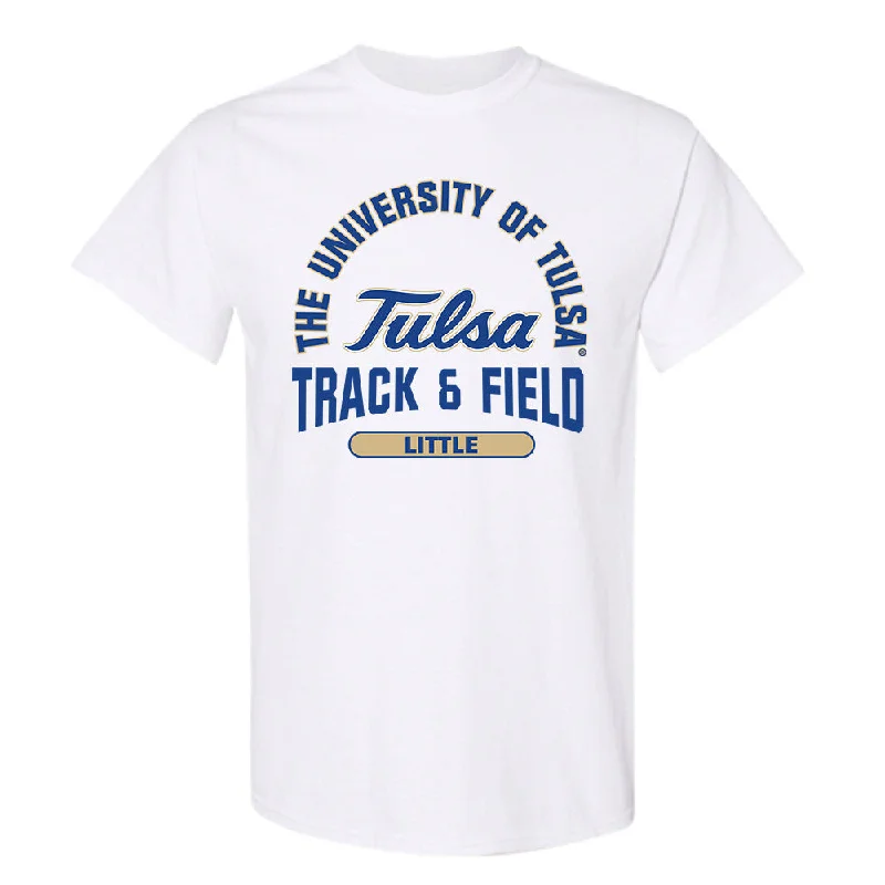 Tulsa - NCAA Women's Track & Field : Anaya Little - Classic Fashion Shersey T-Shirt-- Welt Pockets Slit Pockets Flap Pockets Tulsa - NCAA Women's Track & Field : Anaya Little - Classic Fashion Shersey T-Shirt-- Welt Pockets Slit Pockets Flap Pockets