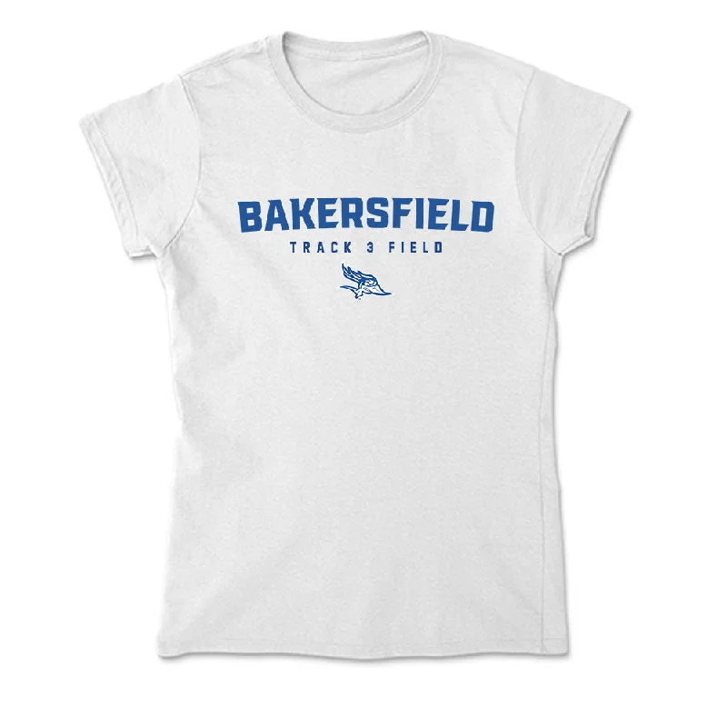 CSU Bakersfield - NCAA Women's Track & Field : Makiah Parker - Soft Style Women’s T-Shirt-- Cozy Warm Stylish