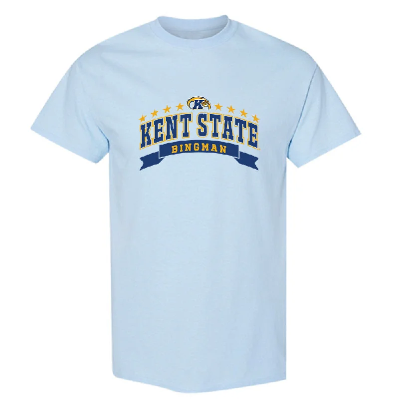 Kent State - NCAA Women's Gymnastics : Jersey Bingman - Classic Fashion Shersey T-Shirt-- Chenille Brocade Lace
