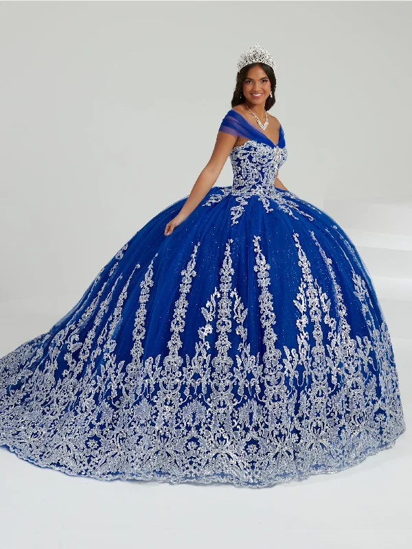 Convertible Strap Quinceanera Dress by Fiesta Gowns 56481 Tunics Sophisticated sleek Convertible Strap Quinceanera Dress by Fiesta Gowns 56481 Tunics Sophisticated sleek
