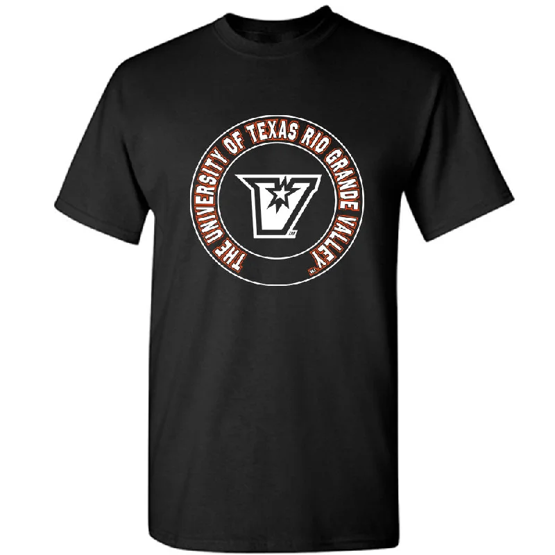 UTRGV - NCAA Women's Track & Field : Ashley Lingueno - Classic Shersey T-Shirt-- Houndstooth Herringbone Solid