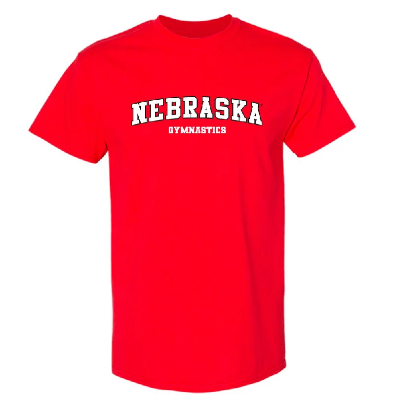 Nebraska - NCAA Women's Gymnastics : Molly Peterson - Replica Shersey T-Shirt-- Modern Contemporary Chic Nebraska - NCAA Women's Gymnastics : Molly Peterson - Replica Shersey T-Shirt-- Modern Contemporary Chic