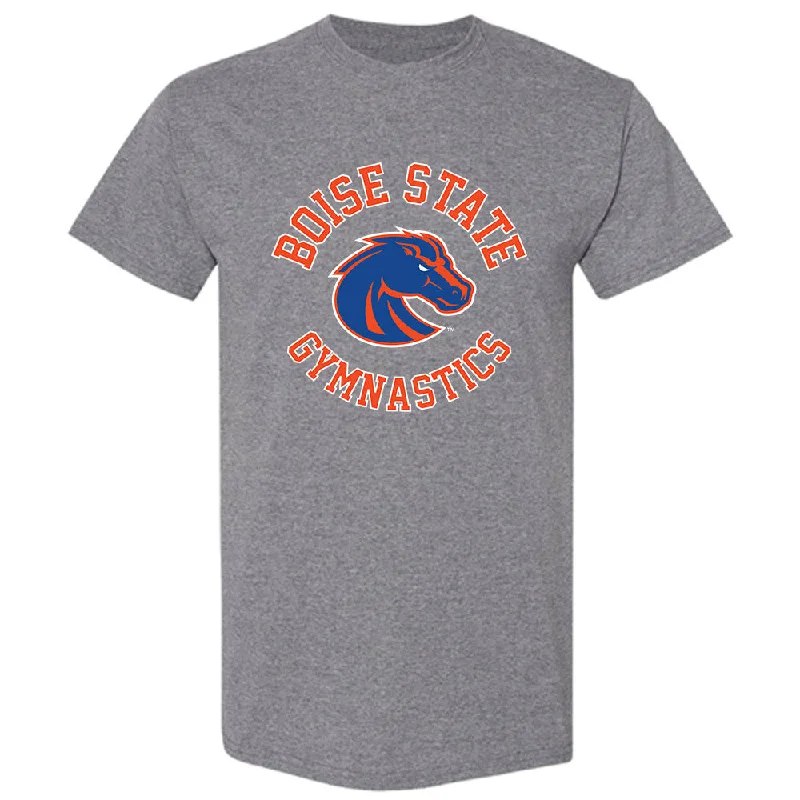 Boise State - NCAA Women's Gymnastics : Delaney Reeves - Classic Shersey T-Shirt-- Faux Fur Fabric Real Fur Fabric Shearling Fabric Boise State - NCAA Women's Gymnastics : Delaney Reeves - Classic Shersey T-Shirt-- Faux Fur Fabric Real Fur Fabric Shearling Fabric