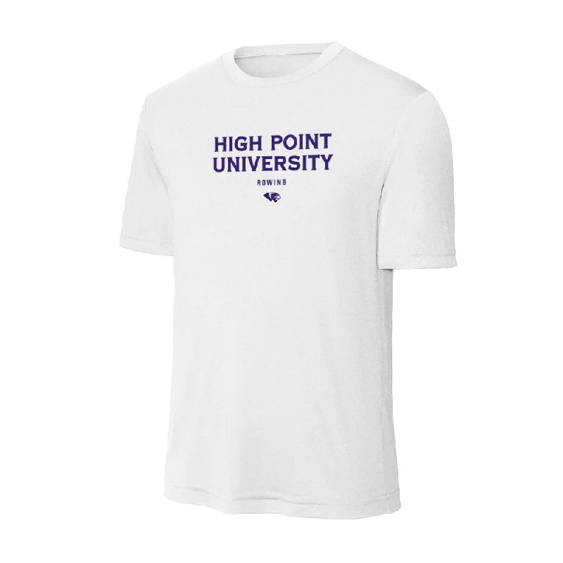 High Point - NCAA Women's Rowing : Caitlin Enright - Activewear T-Shirt-- Anti-Pilling Machine Wash Handmade High Point - NCAA Women's Rowing : Caitlin Enright - Activewear T-Shirt-- Anti-Pilling Machine Wash Handmade