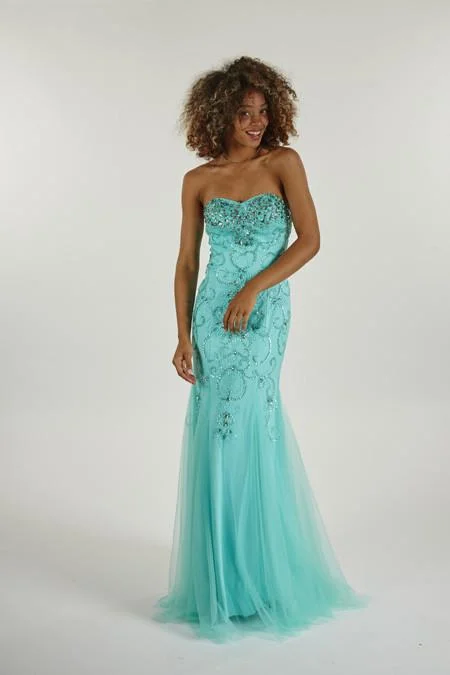 Crystal Breeze Prom Dress - Nicole Tunics Prom sequined