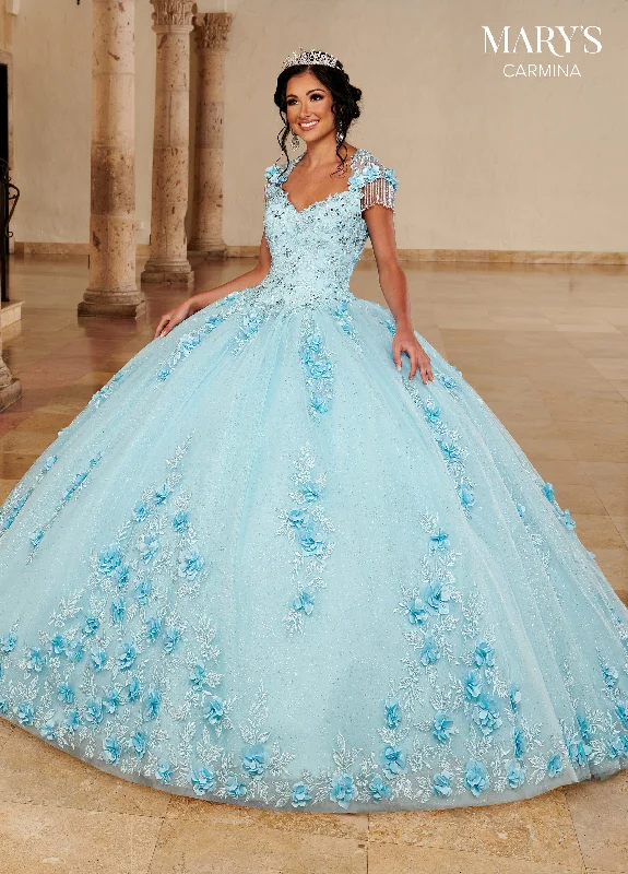 Sweetheart Quinceanera Dress by Mary's Bridal MQ1100 Tunics Solid Classic