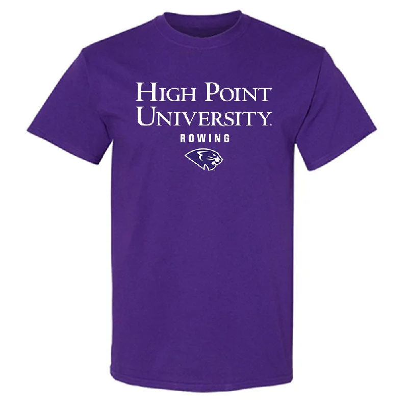 High Point - NCAA Women's Rowing : Caitlin Enright - T-Shirt-- Collared Crew Neck Turtle Neck High Point - NCAA Women's Rowing : Caitlin Enright - T-Shirt-- Collared Crew Neck Turtle Neck