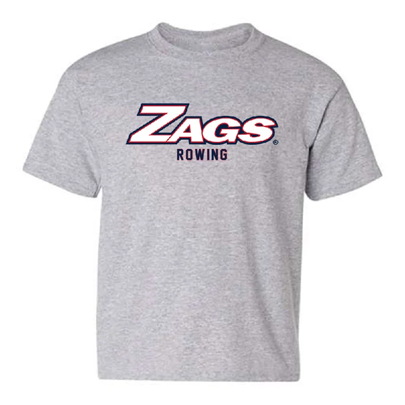 Gonzaga - NCAA Women's Rowing : Alli Krilich - Classic Shersey Youth T-Shirt-- Rayon Velvet Corduroy Gonzaga - NCAA Women's Rowing : Alli Krilich - Classic Shersey Youth T-Shirt-- Rayon Velvet Corduroy