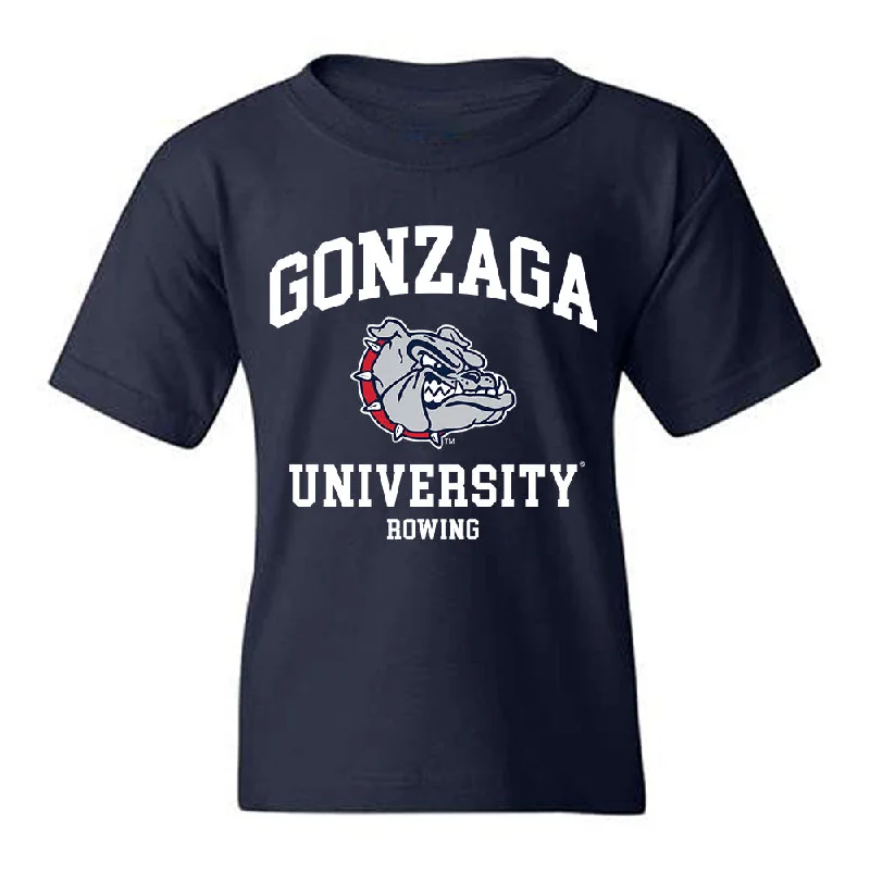 Gonzaga - NCAA Women's Rowing : Alli Krilich - Classic Shersey Youth T-Shirt-- Chenille Brocade Lace Gonzaga - NCAA Women's Rowing : Alli Krilich - Classic Shersey Youth T-Shirt-- Chenille Brocade Lace