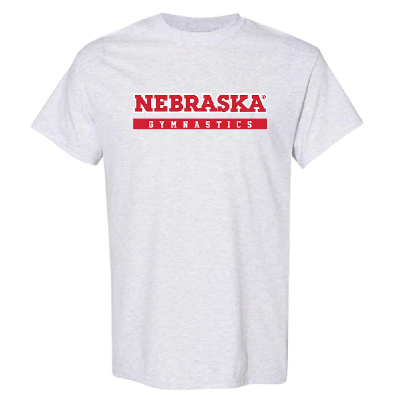 Nebraska - NCAA Women's Gymnastics : Molly Peterson - Classic Shersey T-Shirt-- Spandex Blend Rayon Blend Denim Blend Nebraska - NCAA Women's Gymnastics : Molly Peterson - Classic Shersey T-Shirt-- Spandex Blend Rayon Blend Denim Blend