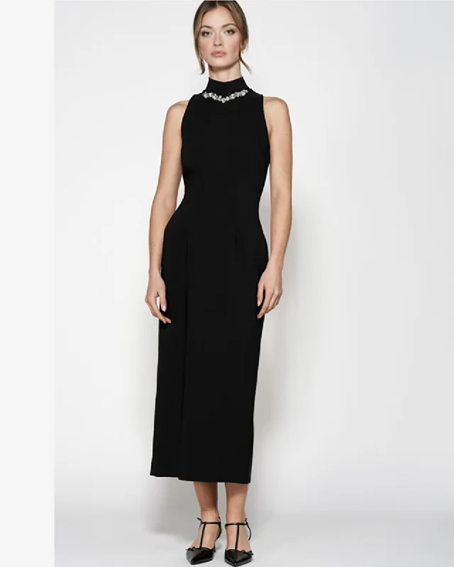 Sleeveless Long Dress with Jewels Tunics Favorite customer