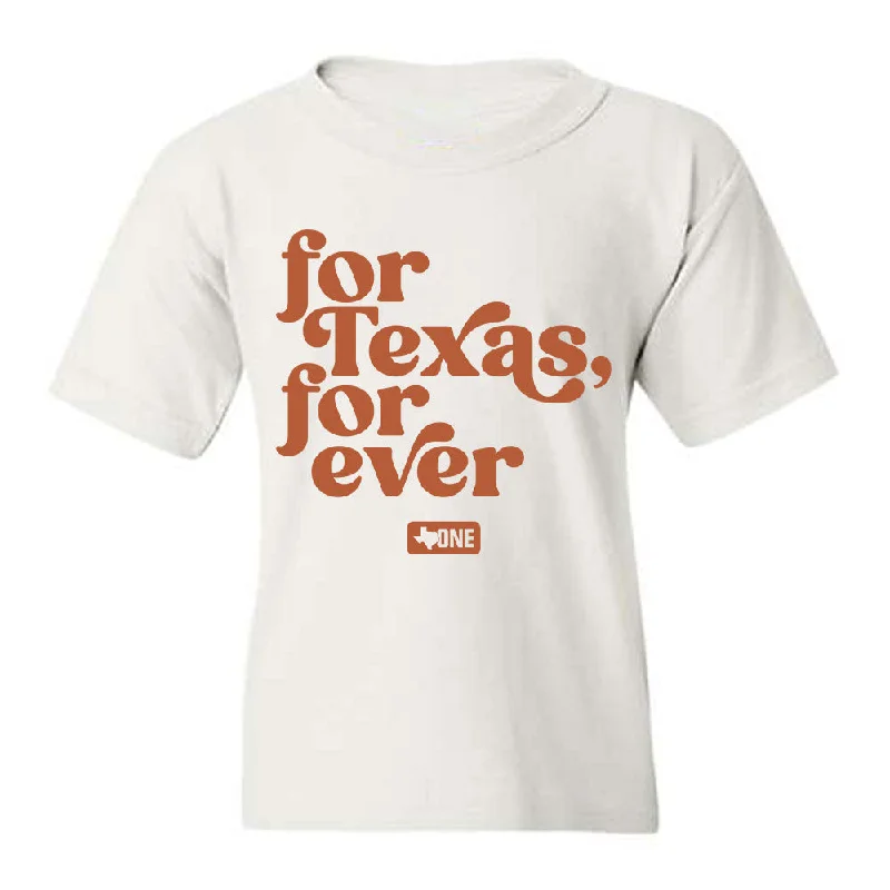 Texas - NCAA Women's Rowing : Sue Holderness - Youth T-Shirt-- Terry Blend Velvet Blend Canvas Blend Texas - NCAA Women's Rowing : Sue Holderness - Youth T-Shirt-- Terry Blend Velvet Blend Canvas Blend
