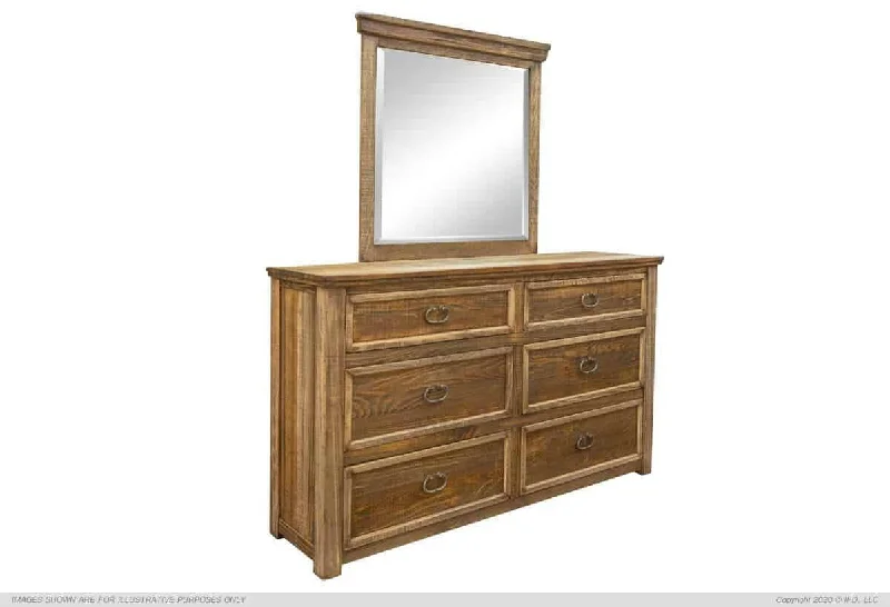Montana/Marquez Dresser and Mirror IFD1141DSR/MIR Tunics Essential wardrobe