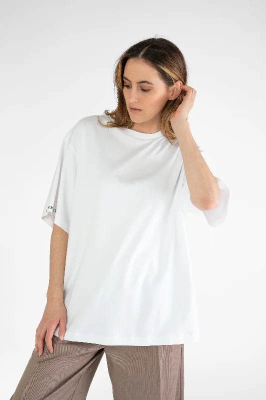 Unisex T-Shirt White-- Iron Safe Non-Iron Wrinkle Free