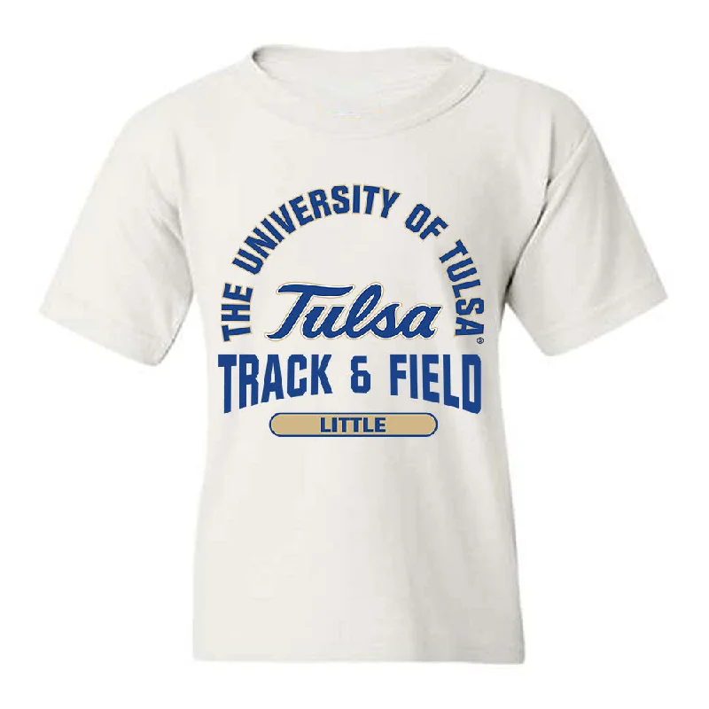 Tulsa - NCAA Women's Track & Field : Anaya Little - Classic Fashion Shersey Youth T-Shirt-- Satin Fabric Silk Fabric Chiffon Fabric Tulsa - NCAA Women's Track & Field : Anaya Little - Classic Fashion Shersey Youth T-Shirt-- Satin Fabric Silk Fabric Chiffon Fabric