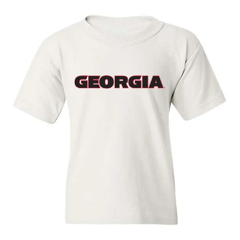 Georgia - NCAA Women's Track & Field : T'oni Birden - Classic Shersey Youth T-Shirt-- Seamless Knitted Crochet Georgia - NCAA Women's Track & Field : T'oni Birden - Classic Shersey Youth T-Shirt-- Seamless Knitted Crochet