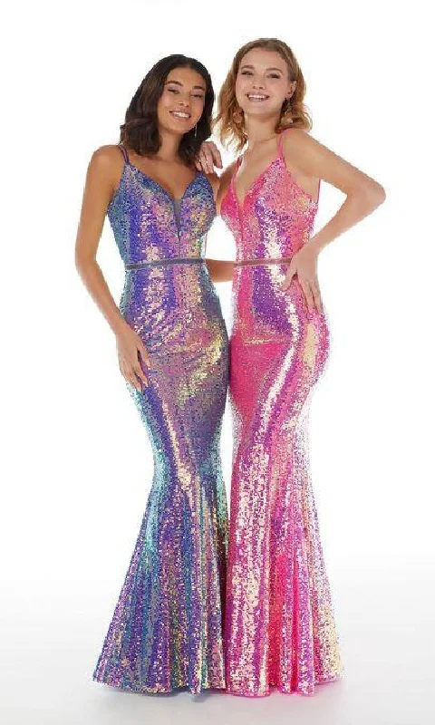 Long Sequin Prom Dress: Tiffany 12845 Tunics Chic fashionable