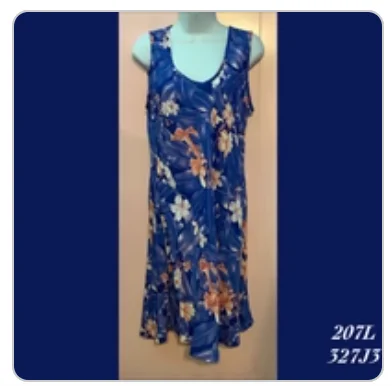207LX - 327J3 . Relaxed fit pocket dress plus size Tunics Practical easy-care