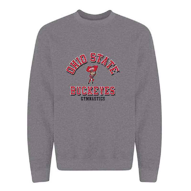Ohio State - NCAA Women's Gymnastics : Jojo Warga - Classic Shersey Crewneck Sweatshirt Hoodie with Velcro Closure Adjustable Secure Ohio State - NCAA Women's Gymnastics : Jojo Warga - Classic Shersey Crewneck Sweatshirt Hoodie with Velcro Closure Adjustable Secure