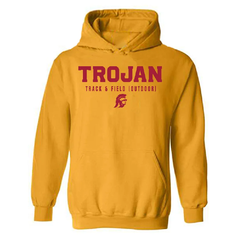 USC - NCAA Women's Track & Field : Ahnyx bush - Hooded Sweatshirt Hoodie with Camouflage Military Edgy USC - NCAA Women's Track & Field : Ahnyx bush - Hooded Sweatshirt Hoodie with Camouflage Military Edgy