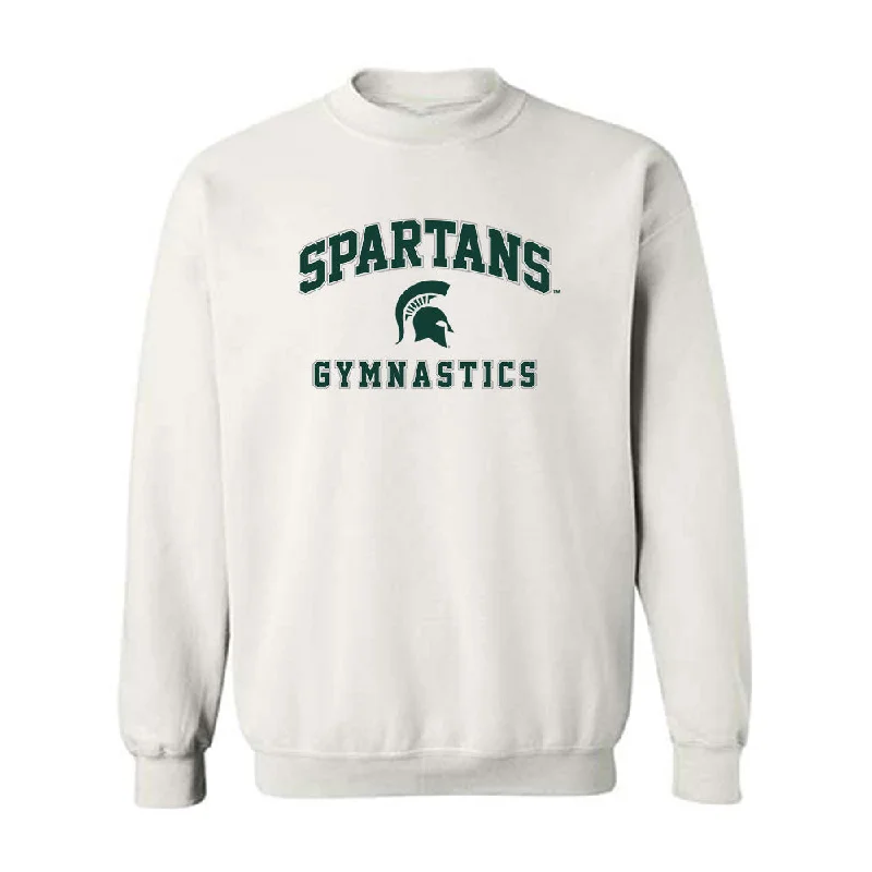 Michigan State - NCAA Women's Gymnastics : Giana Kalefe - Sports Shersey Crewneck Sweatshirt Hoodie with Gradient Ombre Colorful Michigan State - NCAA Women's Gymnastics : Giana Kalefe - Sports Shersey Crewneck Sweatshirt Hoodie with Gradient Ombre Colorful