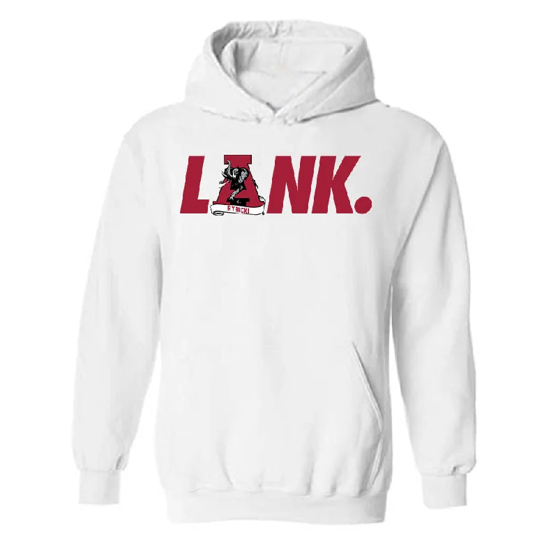 Alabama - NCAA Women's Gymnastics : Rachel Rybicki - LANK Generic Shersey Hooded Sweatshirt Hoodie with Hem Elastic Stretchable Comfortable Alabama - NCAA Women's Gymnastics : Rachel Rybicki - LANK Generic Shersey Hooded Sweatshirt Hoodie with Hem Elastic Stretchable Comfortable