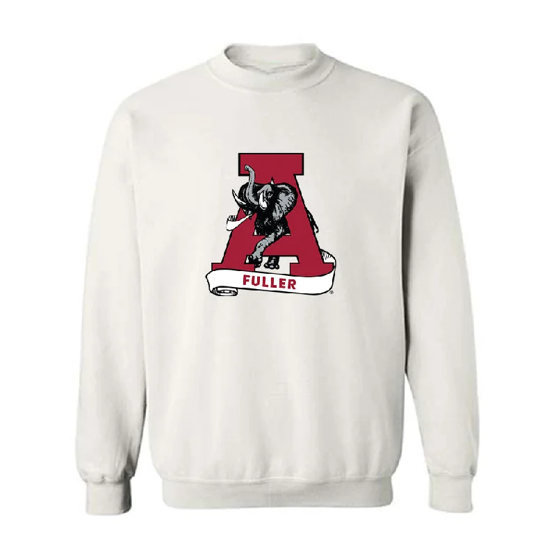 Alabama - NCAA Women's Gymnastics : Ryan Fuller - Crewneck Sweatshirt Hoodie with Front Slit Layering Stylish Alabama - NCAA Women's Gymnastics : Ryan Fuller - Crewneck Sweatshirt Hoodie with Front Slit Layering Stylish