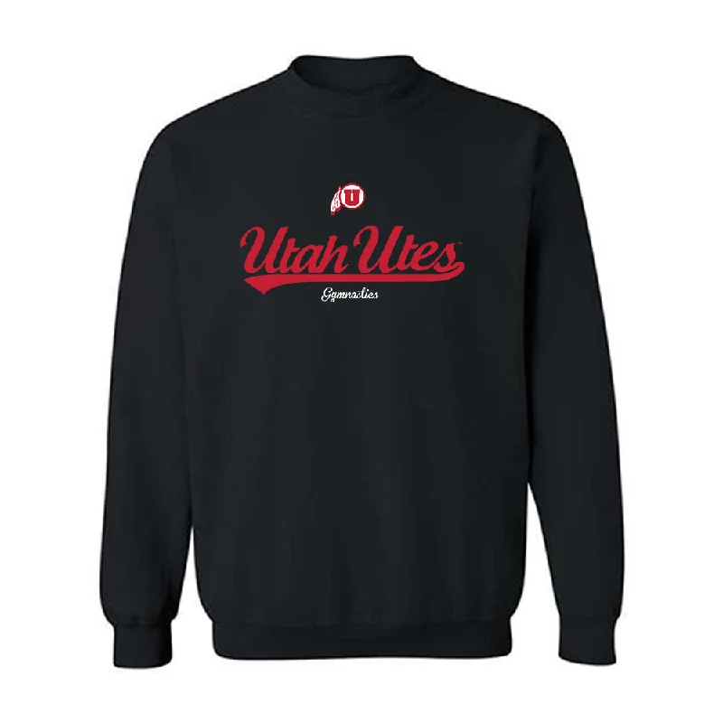 Utah - NCAA Women's Gymnastics : Jaedyn Rucker - Classic Shersey Crewneck Sweatshirt Hoodie with Print Artistic Unique Utah - NCAA Women's Gymnastics : Jaedyn Rucker - Classic Shersey Crewneck Sweatshirt Hoodie with Print Artistic Unique
