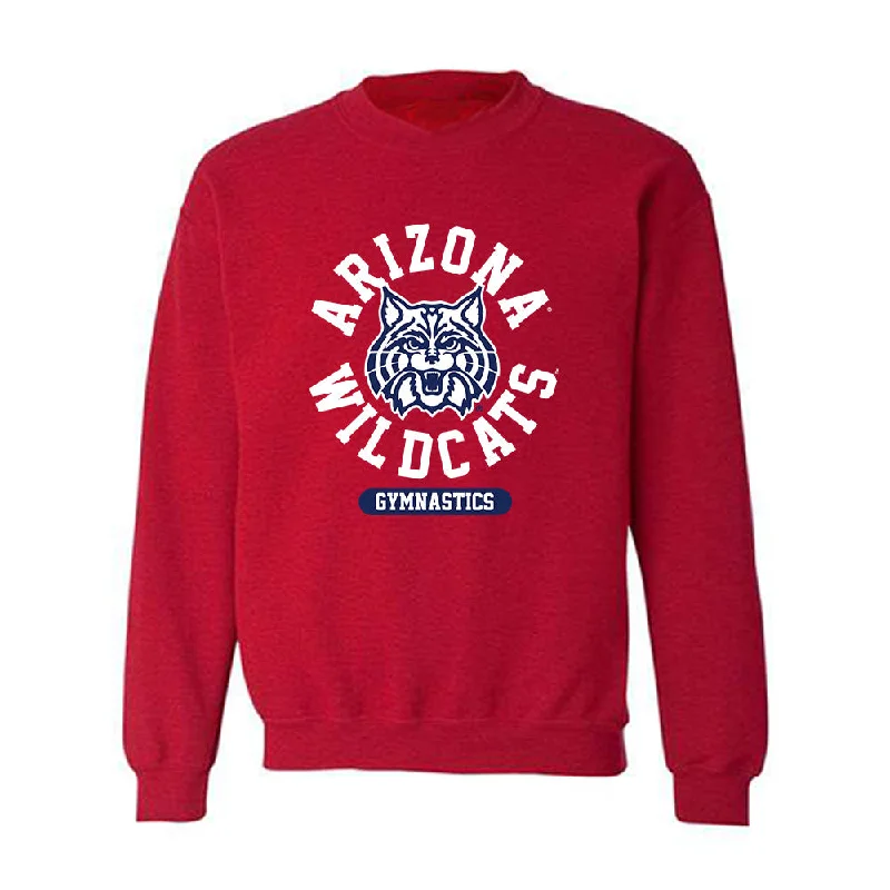 Arizona - NCAA Women's Gymnastics : Teagan White - Classic Shersey Crewneck Sweatshirt Hoodie with Monochrome Minimalist Simple Arizona - NCAA Women's Gymnastics : Teagan White - Classic Shersey Crewneck Sweatshirt Hoodie with Monochrome Minimalist Simple
