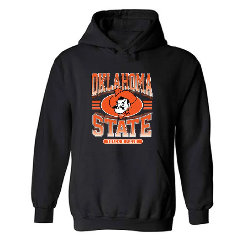 Oklahoma State - NCAA Women's Track & Field : Madisyn Jackson - Classic Shersey Hooded Sweatshirt Hoodie Jacket Zipper Layering