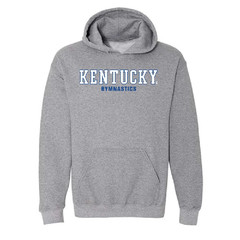 Kentucky - NCAA Women's Gymnastics : Kaila Lawrence - Classic Fashion Shersey Hooded Sweatshirt Hoodie with Drawcord Adjustable Secure Kentucky - NCAA Women's Gymnastics : Kaila Lawrence - Classic Fashion Shersey Hooded Sweatshirt Hoodie with Drawcord Adjustable Secure