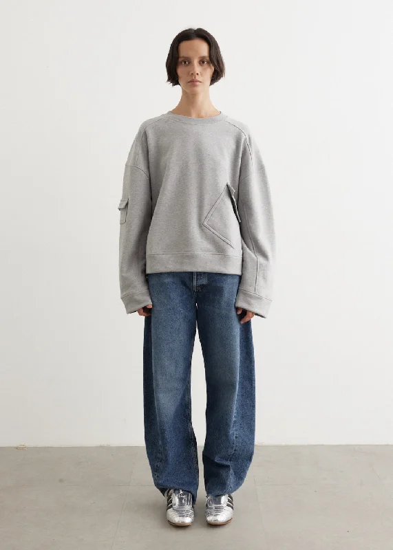 Heavy Terry Drop Shoulder Sweatshirt Hoodie with Elastic Cuffs Stretchable Comfortable Heavy Terry Drop Shoulder Sweatshirt Hoodie with Elastic Cuffs Stretchable Comfortable
