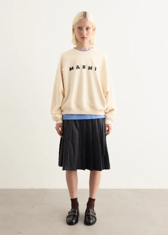Crewneck Sweatshirt Hoodie with Full-Zip Functional Layering