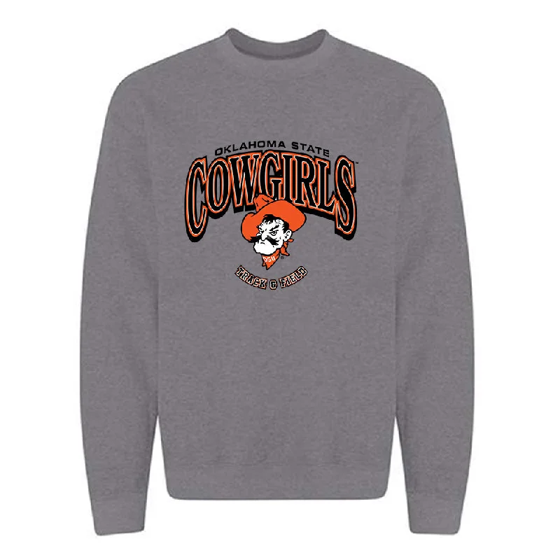 Oklahoma State - NCAA Women's Track & Field : Madisyn Jackson - Classic Shersey Crewneck Sweatshirt Hooded Sweatshirt Casual Wear Street Style