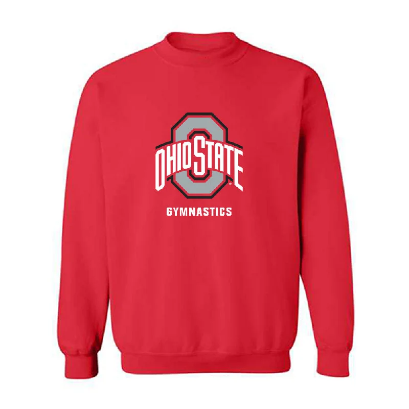 Ohio State - NCAA Women's Gymnastics : Janiya Coleman - Classic Shersey Crewneck Sweatshirt Hoodie with Half-Zip Sporty Casual Ohio State - NCAA Women's Gymnastics : Janiya Coleman - Classic Shersey Crewneck Sweatshirt Hoodie with Half-Zip Sporty Casual