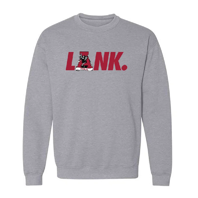 Alabama - NCAA Women's Gymnastics : Natalia Pawlak - LANK Generic Shersey Crewneck Sweatshirt Hoodie with Hem Fringe Bohemian Relaxed Alabama - NCAA Women's Gymnastics : Natalia Pawlak - LANK Generic Shersey Crewneck Sweatshirt Hoodie with Hem Fringe Bohemian Relaxed