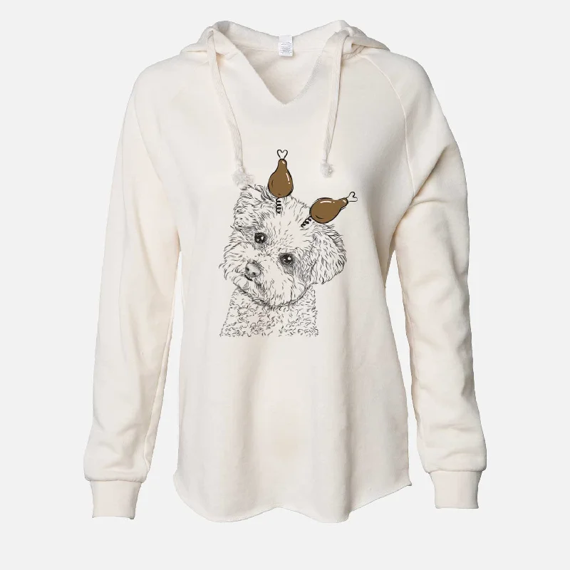 Thanksgiving Bento the Bolognese - Cali Wave Hooded Sweatshirt Hoodie with Cuffed Sleeves Snug Secure Thanksgiving Bento the Bolognese - Cali Wave Hooded Sweatshirt Hoodie with Cuffed Sleeves Snug Secure