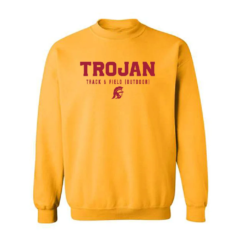 USC - NCAA Women's Track & Field : Ahnyx bush - Crewneck Sweatshirt Hoodie with Mesh Breathable Sporty USC - NCAA Women's Track & Field : Ahnyx bush - Crewneck Sweatshirt Hoodie with Mesh Breathable Sporty