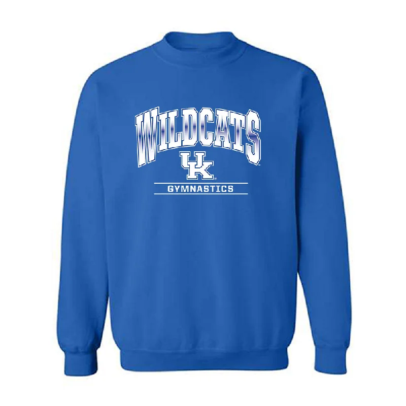 Kentucky - NCAA Women's Gymnastics : Kaila Lawrence - Classic Shersey Crewneck Sweatshirt Hoodie with Applique Textured Unique Kentucky - NCAA Women's Gymnastics : Kaila Lawrence - Classic Shersey Crewneck Sweatshirt Hoodie with Applique Textured Unique