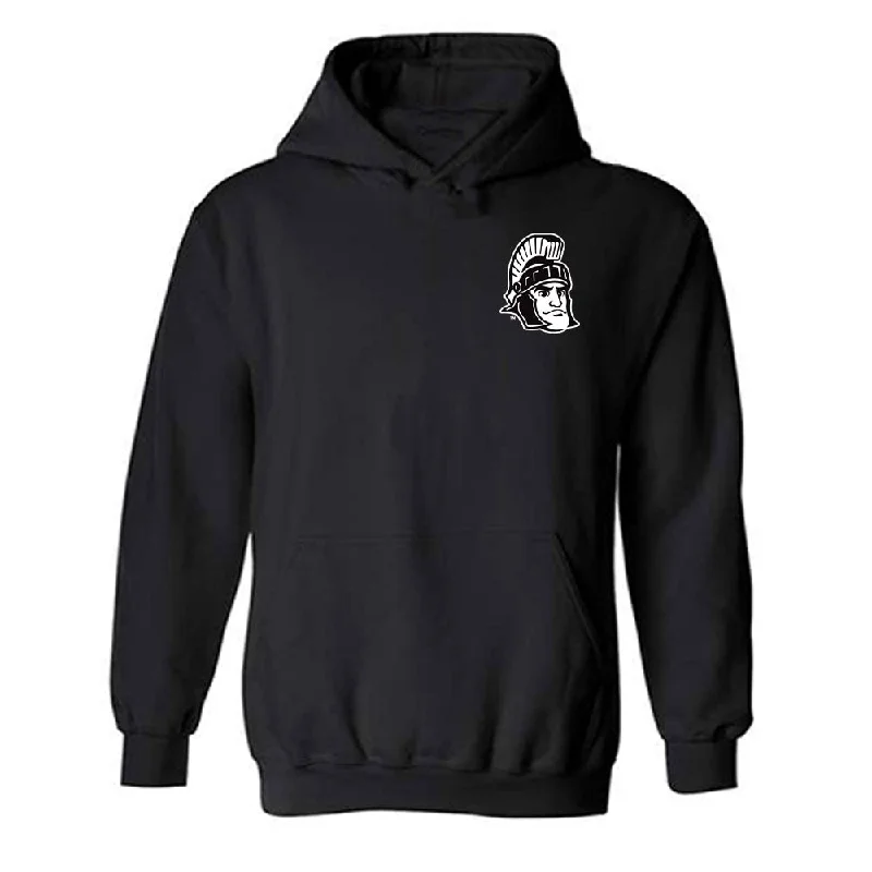 Michigan State - NCAA Women's Gymnastics : Kendall Abney - Hooded Sweatshirt Hoodie with Lace Feminine Delicate Michigan State - NCAA Women's Gymnastics : Kendall Abney - Hooded Sweatshirt Hoodie with Lace Feminine Delicate
