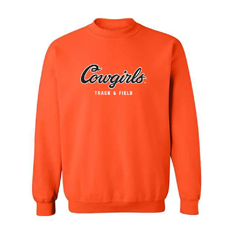 Oklahoma State - NCAA Women's Track & Field : Madisyn Jackson - Classic Shersey Crewneck Sweatshirt Zip Hoodie Drawstring Kangaroo Pocket Oklahoma State - NCAA Women's Track & Field : Madisyn Jackson - Classic Shersey Crewneck Sweatshirt Zip Hoodie Drawstring Kangaroo Pocket